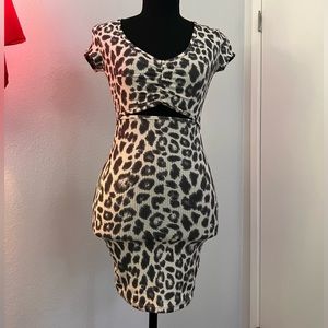 Printed dress